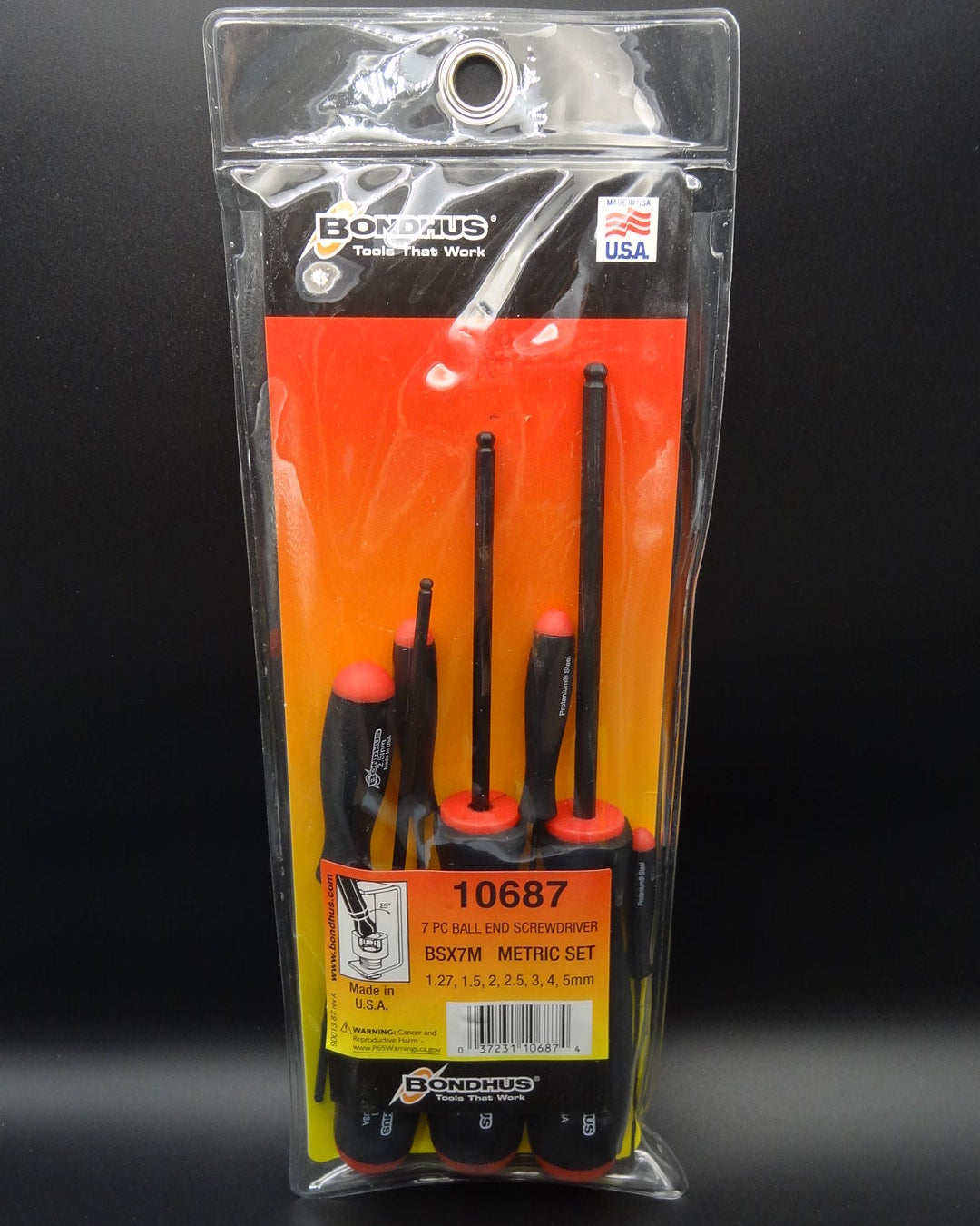 Bondhus Ball-driver set (Metric)