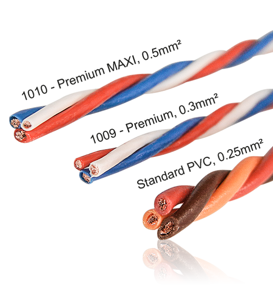 Premium MAXI servo leads