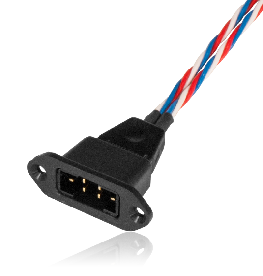 Mounting frame MPX female connector