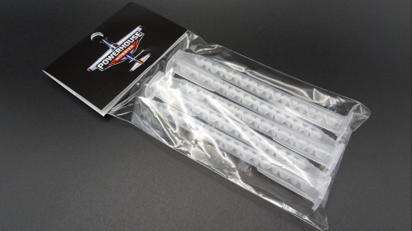 Twist Mixing Short Skinny Nozzle 4" 5 pack