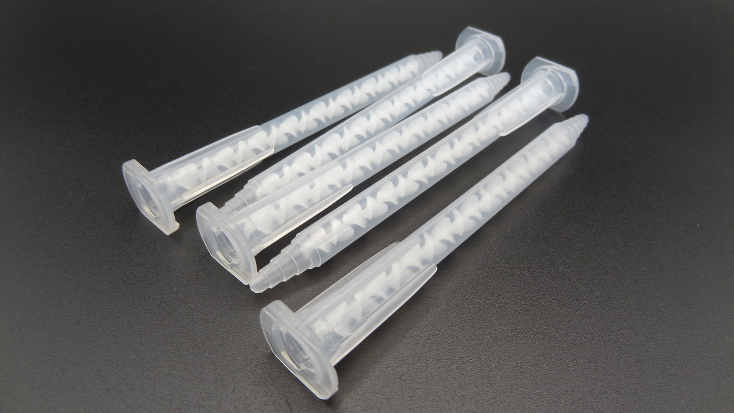 Twist Mixing Short Skinny Nozzle 4" 5 pack