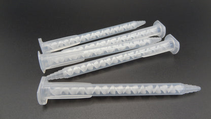 Twist Mixing Short Skinny Nozzle 4" 5 pack