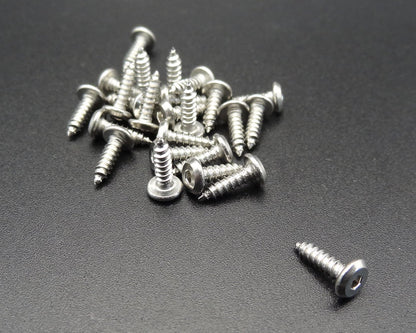 Low Profile Hex Servo Screws - Stainless