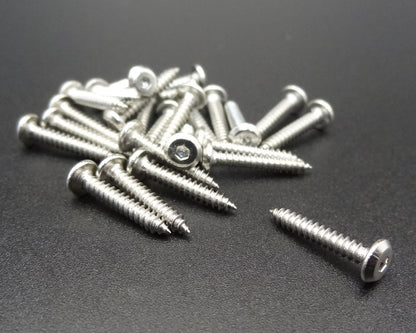 Low Profile Hex Servo Screws - Stainless