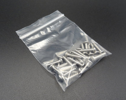 Low Profile Hex Servo Screws - Stainless