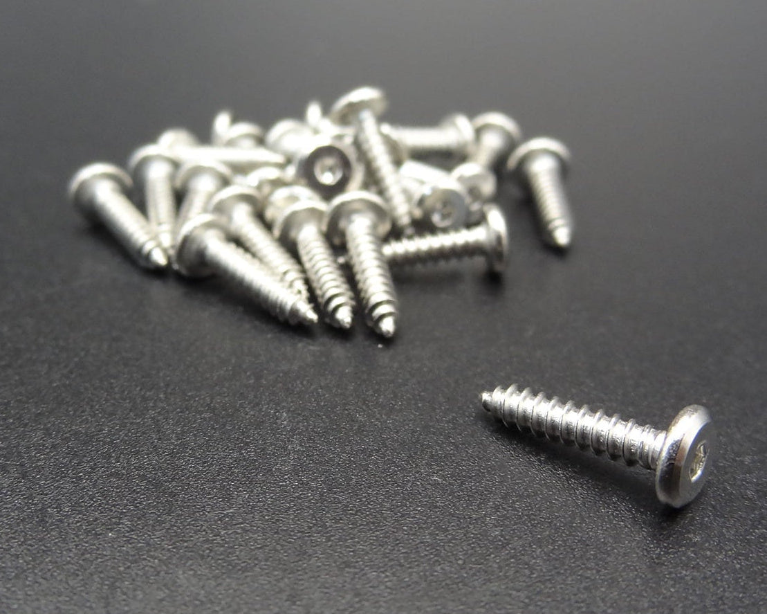 Low Profile Hex Servo Screws - Stainless