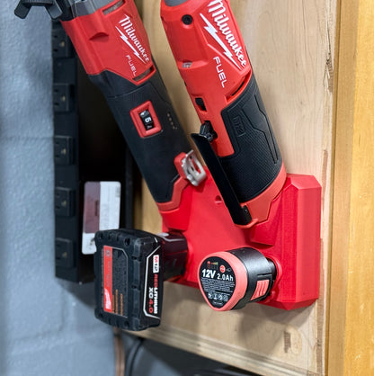 Milwaukee 2 x Tool and Battery mount